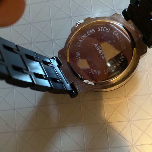 Black Stainless Steel Watch - Picture 3 of 5